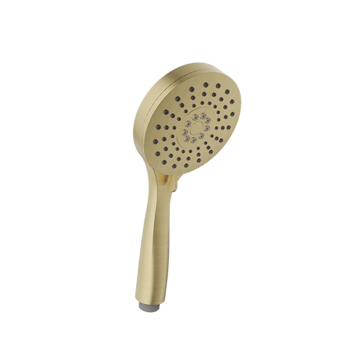 Baril 3-spray Hand Shower DOU-2566-03 in Satin Brass