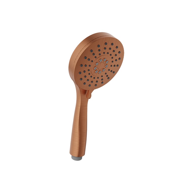 Baril 3-spray Hand Shower DOU-2566-03 in Satin Copper