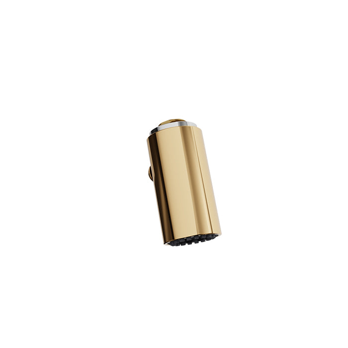 Baril Brass 2-function Pull-Down Spray Head DOU-6030-M2 in Gold