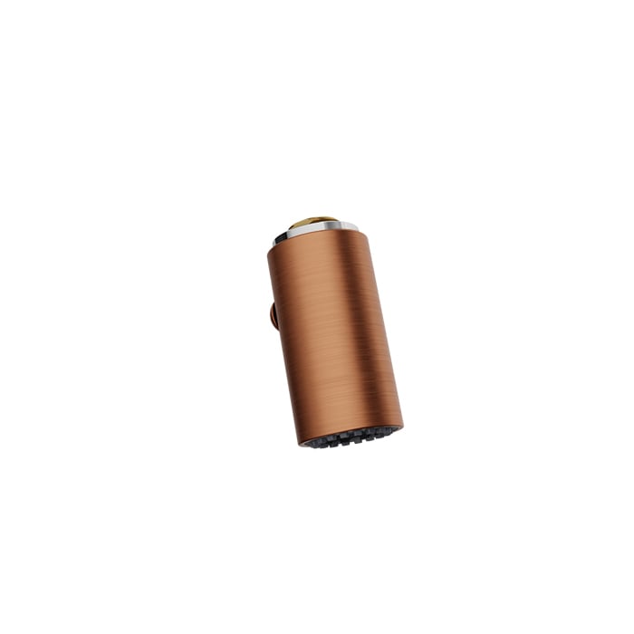 Baril Brass 2-function Pull-Down Spray Head DOU-6030-M2 in Satin Copper