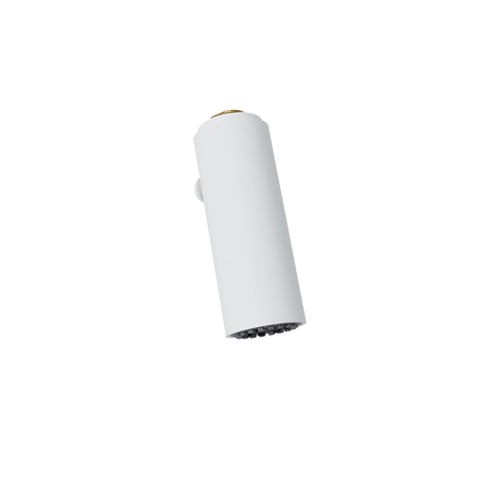 Baril Brass 2-function Pull-Down Spray Head DOU-6033-M2 in White