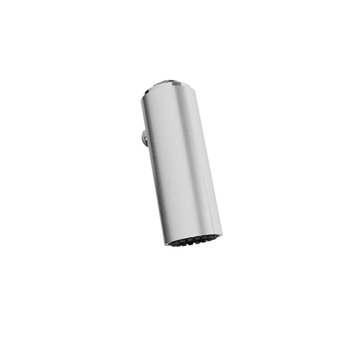 Baril Brass 2-function Pull-Down Spray Head DOU-6033-M2 in Stainless Steel