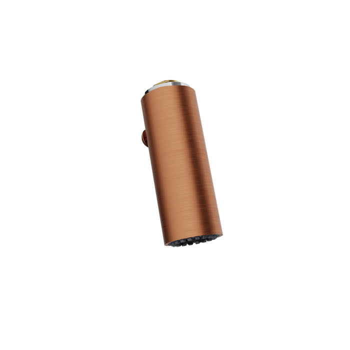 Baril Brass 2-function Pull-Down Spray Head DOU-6033-M2 in Satin Copper