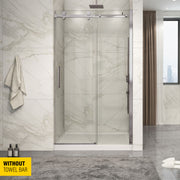 Zitta Piazza Shower door 48", in alcove, in brushed nickel DP14800ASTC41