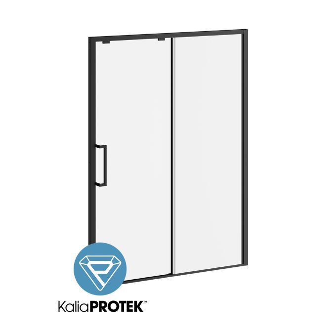 Kalia IKONIK with KaliaProtek (Box 2 of 2) 60''x79'' Sliding Shower Door Duraclean Glass with Protective Glass - Mobile Panel for Alcove Installation (Left Opening) DR2185-005