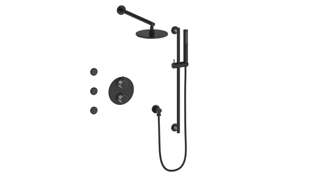DRAVA 3-WAY TH SHOWER KIT WITH BODY JETS - Plumbing Market
