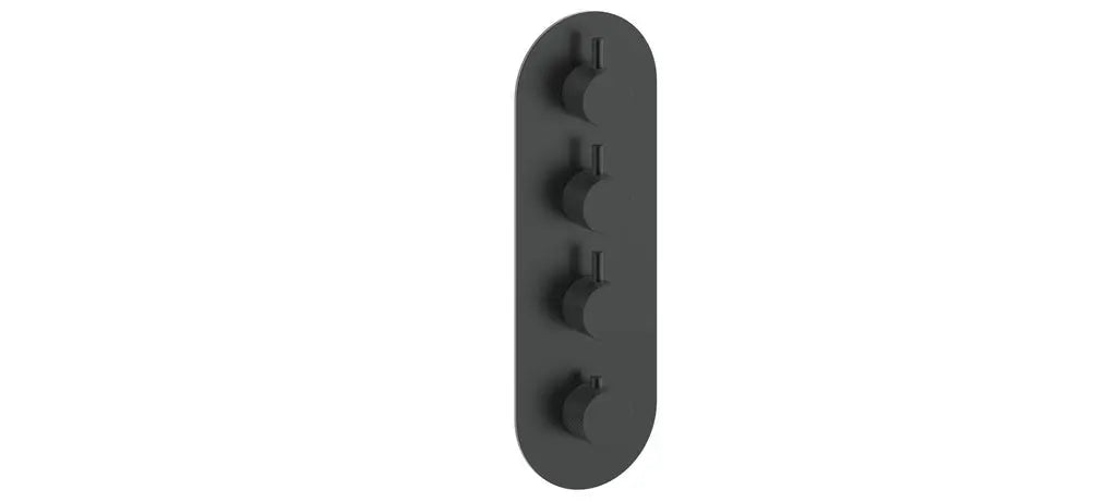 DRAVA TRIM FOR 3/4" HIGH-FLOW TH VALVE WITH 3 VOLUME CONTROLS - Plumbing Market