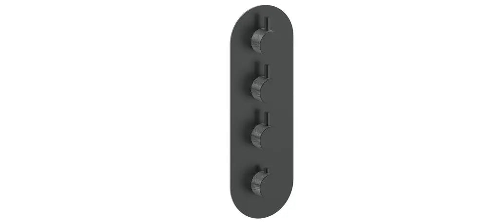 DRAVA TRIM FOR 3/4" HIGH-FLOW TH VALVE WITH 3 VOLUME CONTROLS - Plumbing Market