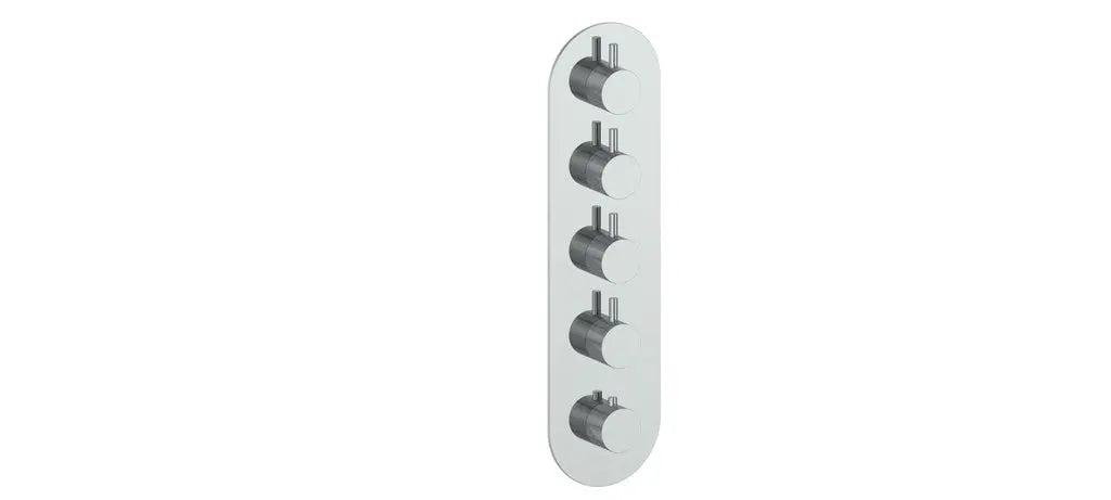 DRAVA TRIM FOR 3/4" HIGH-FLOW TH VALVE WITH 4 VOLUME CONTROLS - Plumbing Market