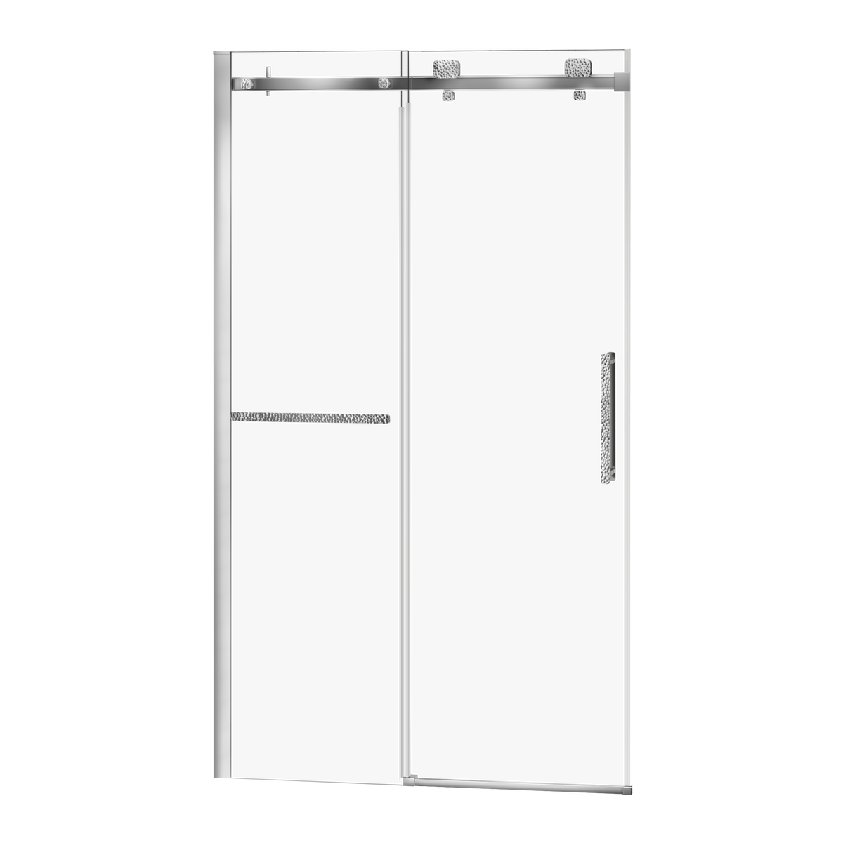 Zitta Stile Shower door 48", in alcove, in chrome DS24800ASTC21