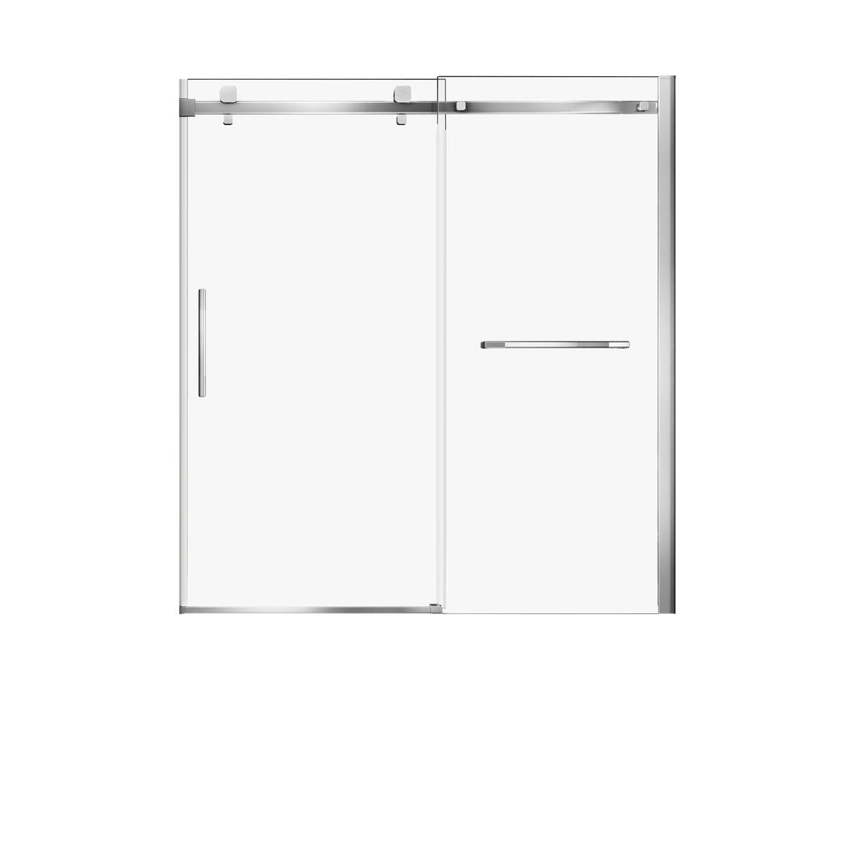 Zitta Stile Bathtub door 60", in alcove, in chrome DS26000BSTC21