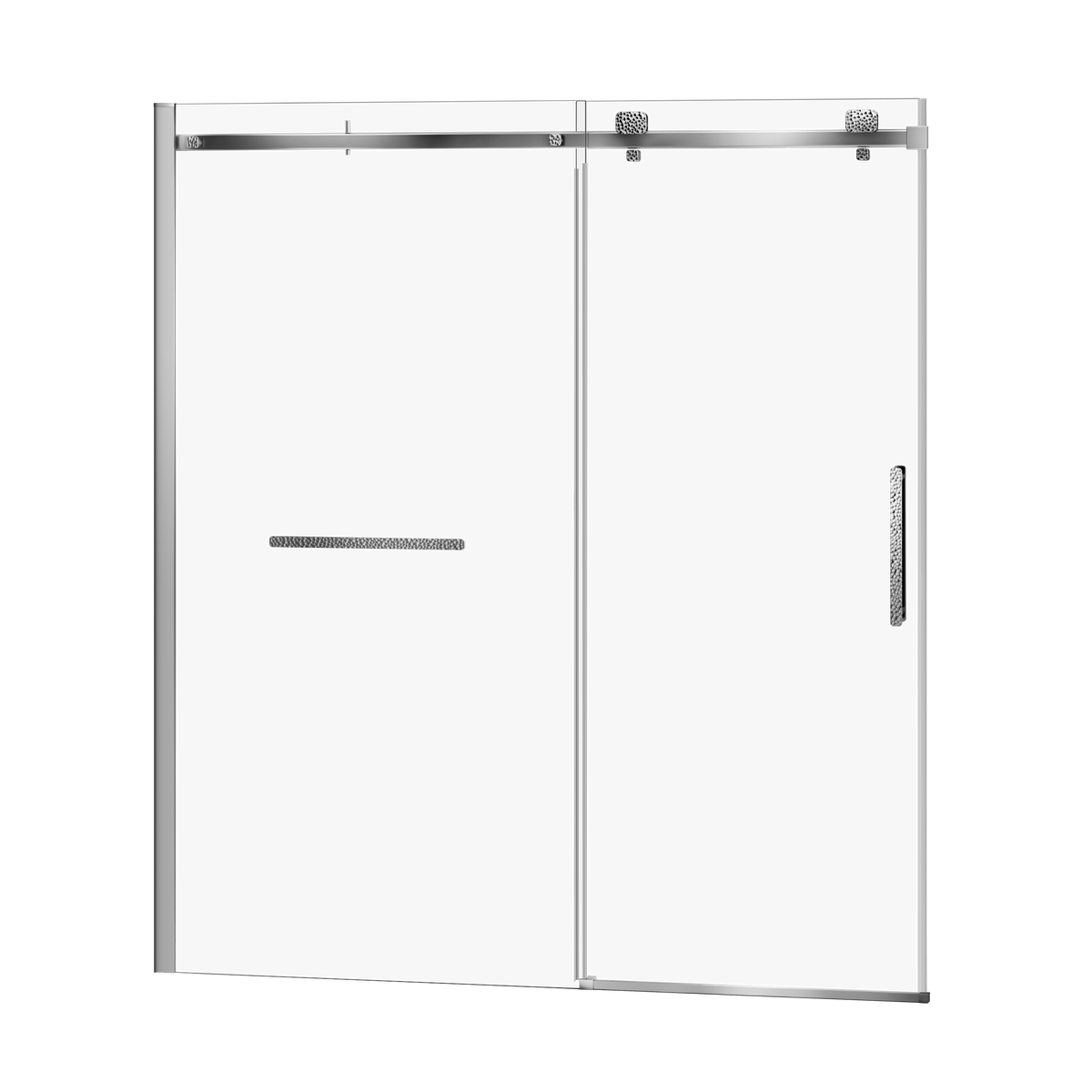 Zitta Stile Shower door 72", in alcove, in chrome DS27200ASTC21