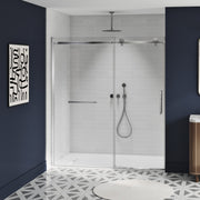 Zitta Stile Shower door 72", in alcove, in chrome DS27200ASTC21