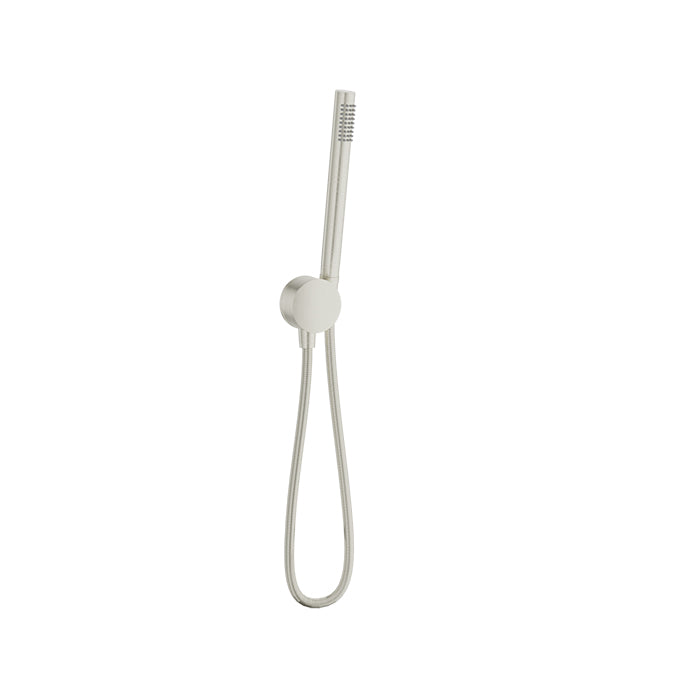 Baril 1-spray Hand Shower on Wall-Mounted Supply Elbow DSP-2604-21 in Brushed Nickel