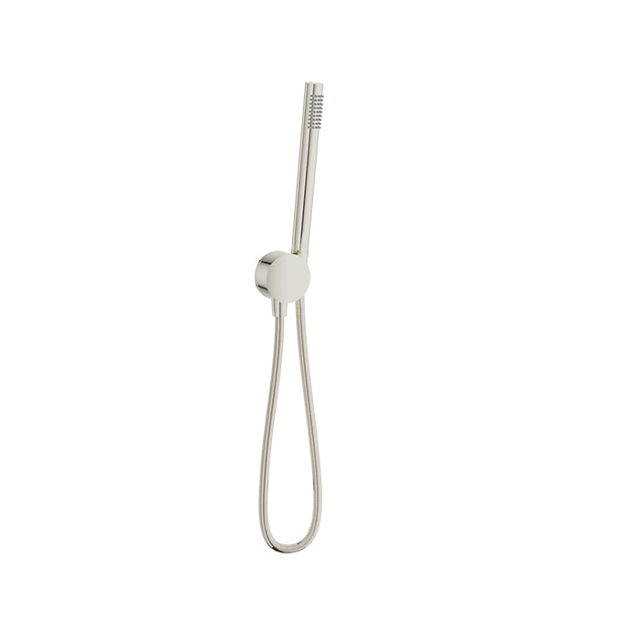 Baril 1-spray Hand Shower on Wall-Mounted Supply Elbow DSP-2604-21 in Polished Nickel