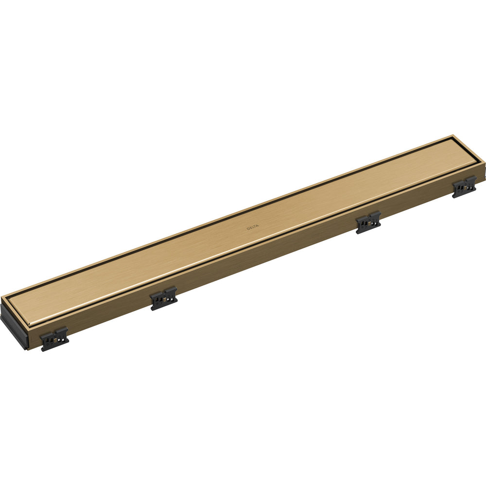 Delta 24" Reversible Linear Shower Drain Trim - Champagne Bronze