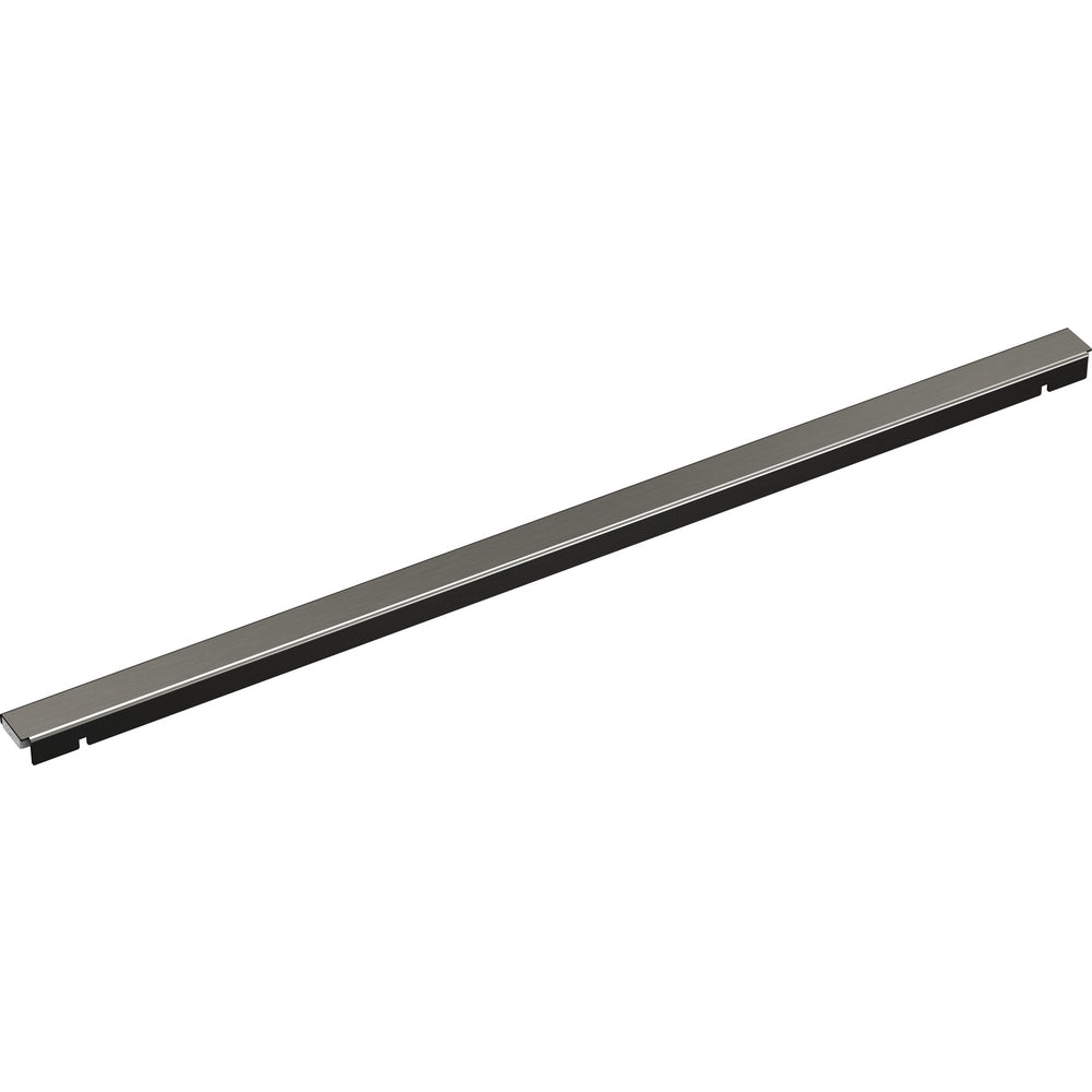 Delta 24" Linear Shower Drain Wall Edge - Black Stainless
