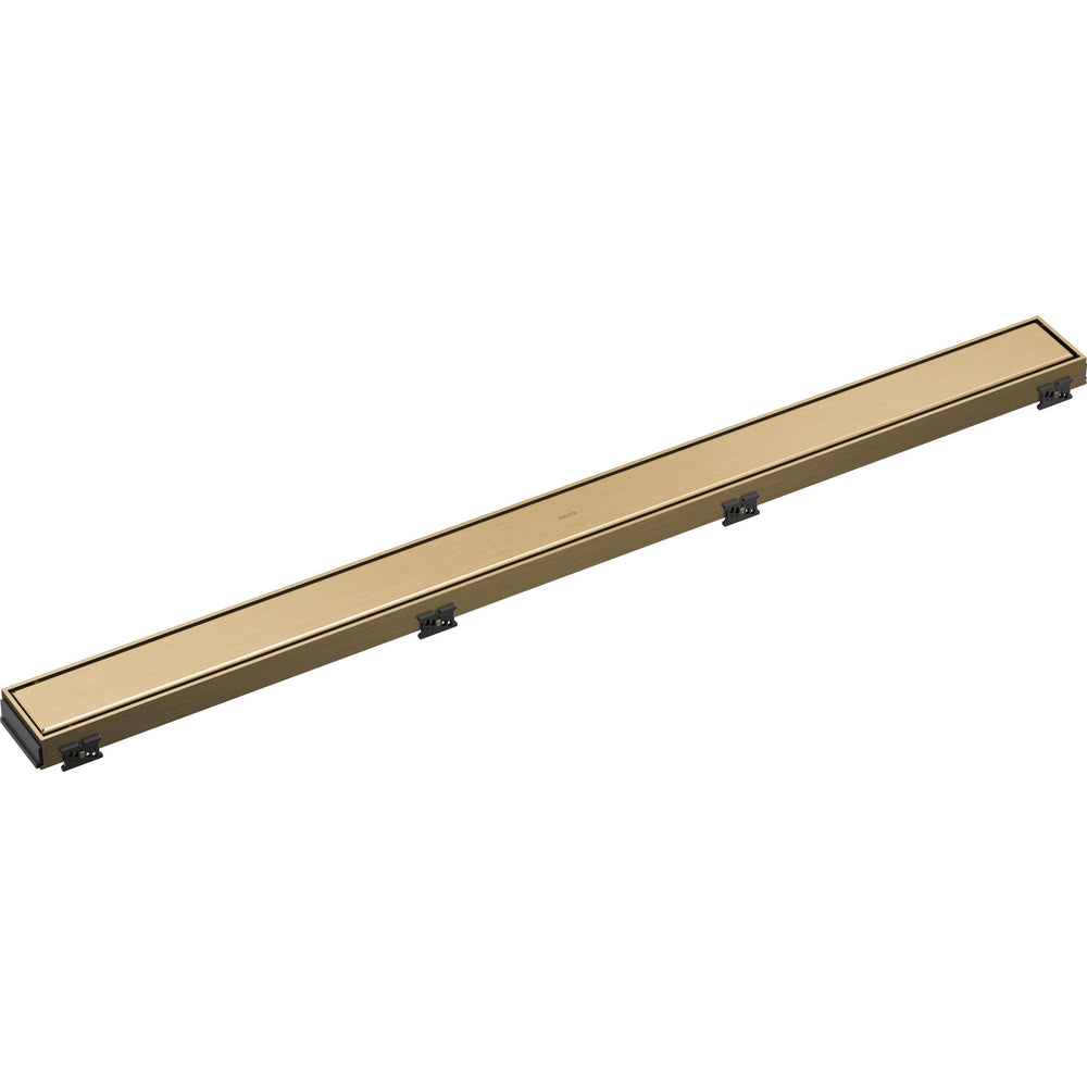 Delta 36" Reversible Linear Shower Drain Trim - Champagne Bronze
