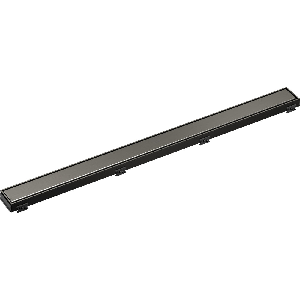 Delta 36" Reversible Linear Shower Drain Trim - Black Stainless
