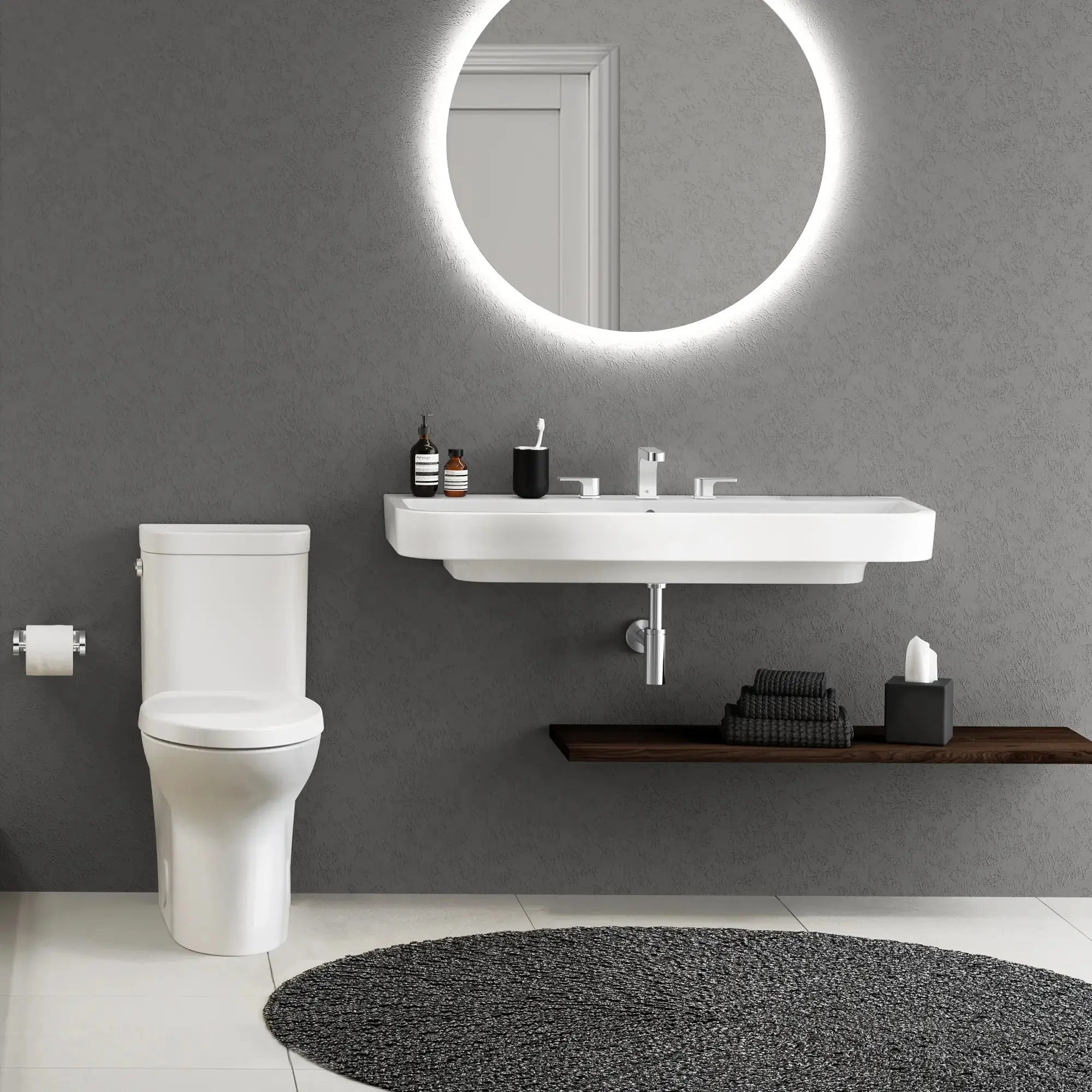 DXV Equility One-Piece Chair Height Elongated Toilet with Seat - Plumbing Market
