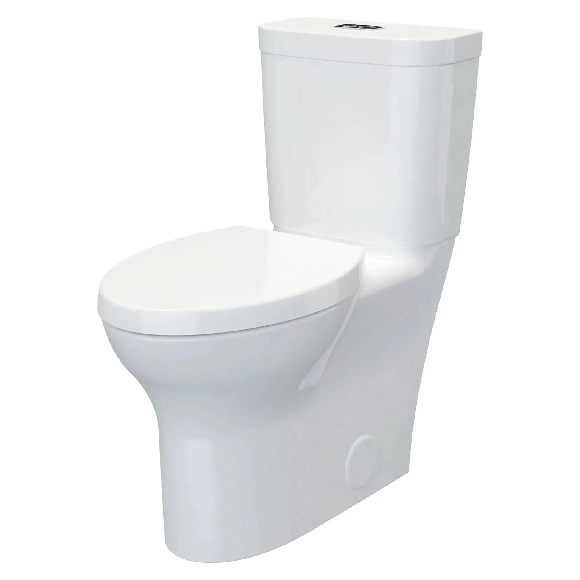 DXV Equility Two-Piece Dual Flush Chair Height Elongated Toilet with Seat - Plumbing Market