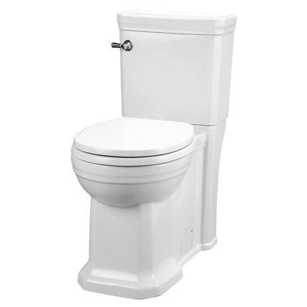 DXV Fitzgerald Two Piece Chair Height Round Front Toilet With Seat - Plumbing Market