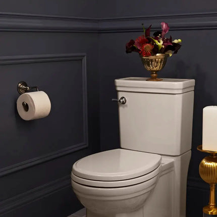 DXV Fitzgerald Two Piece Chair Height Round Front Toilet With Seat - Plumbing Market