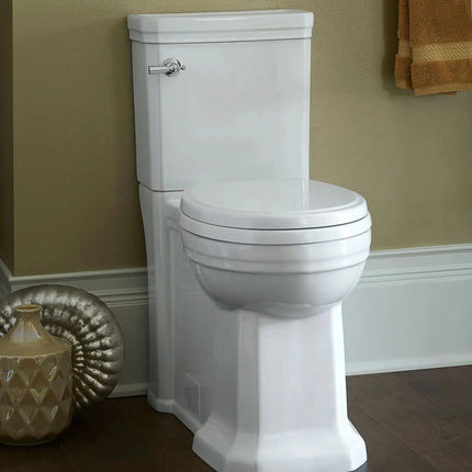 DXV Fitzgerald Two Piece Chair Height Round Front Toilet With Seat - Plumbing Market
