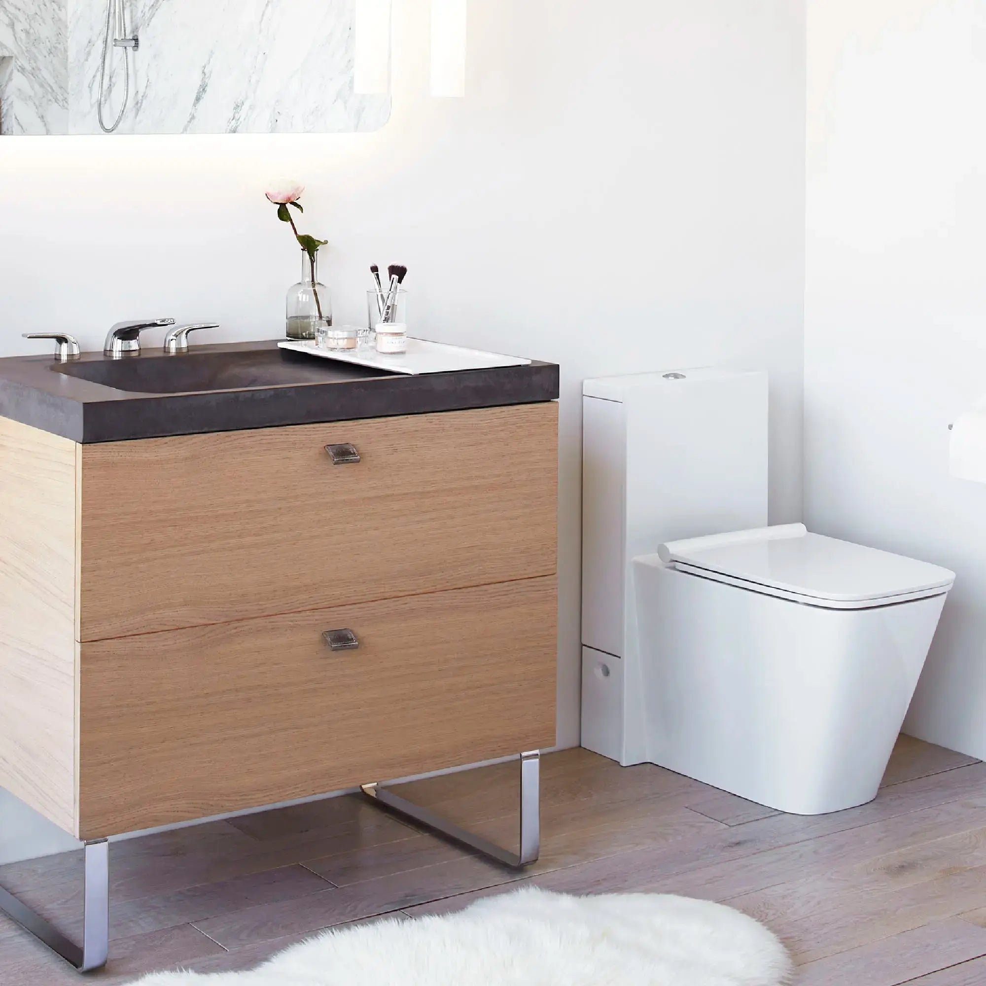 DXV Modulus One-Piece Chair Height Elongated Toilet with Seat - Plumbing Market