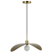 Dainolite 1 Light Aged Brass Pendant CBL-201P-AGB