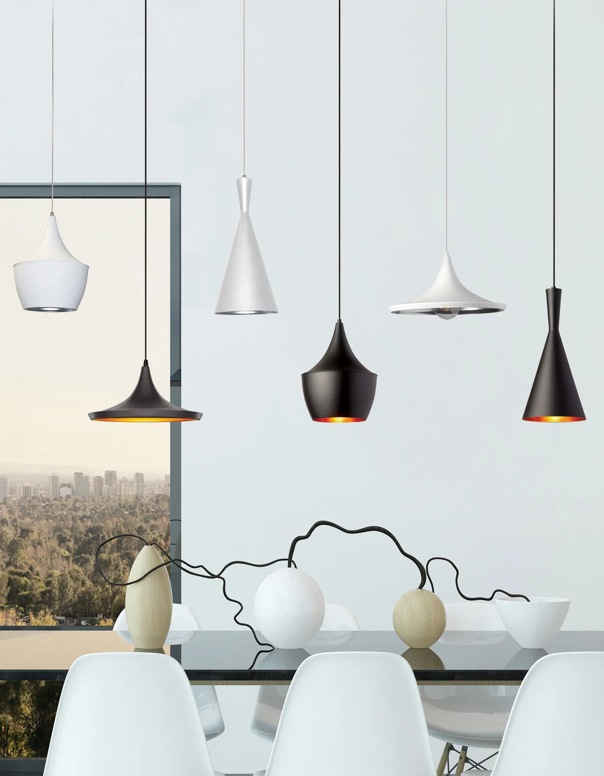 Dainolite 1 Light Incandescent Pendant, Matte White w/Silver Pebbled Interior