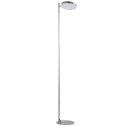 Dainolite 1 Light LED Fia Floor Lamp Satin Chrome