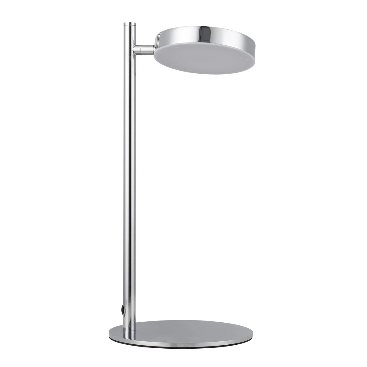 Dainolite 1 Light LED Fia Table Lamp Satin Chrome
