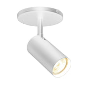 Dainolite 1 Light Matte White Halogen Spotlight