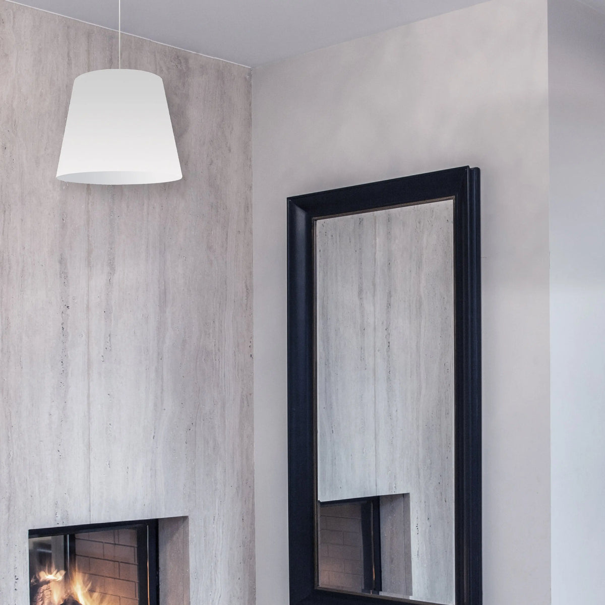 Dainolite 1 Light Oversized Drum Pendant Small White Shade OD-S-790