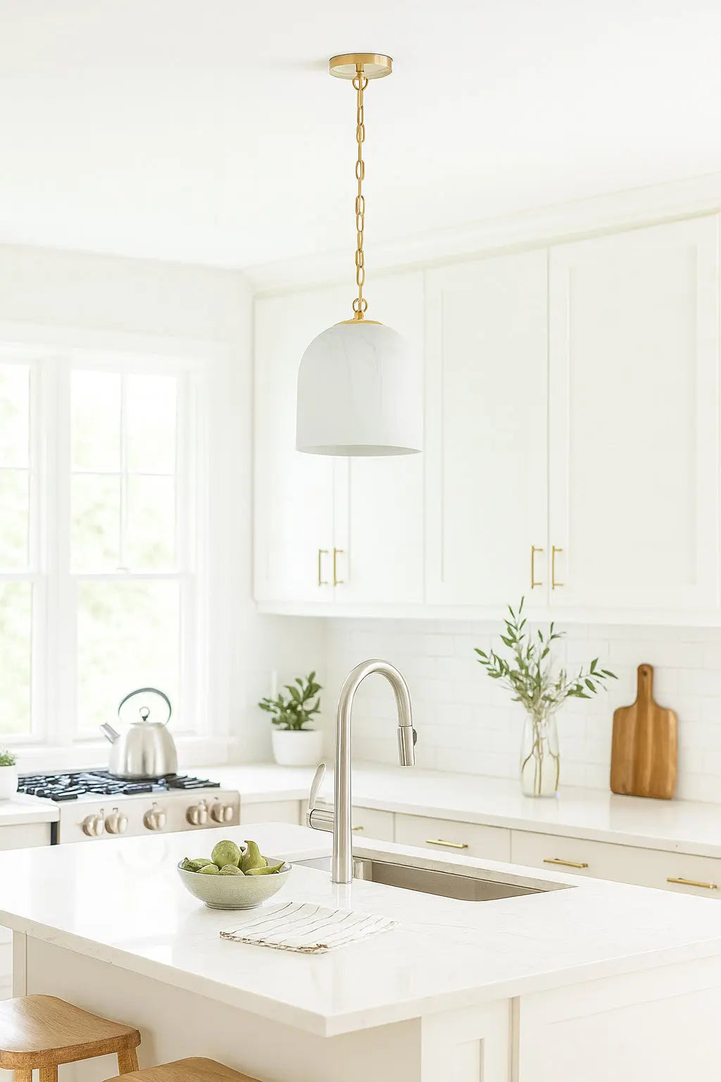 Dainolite 1 Light Pendant AGB Aged Brass PRC-121P-AGB