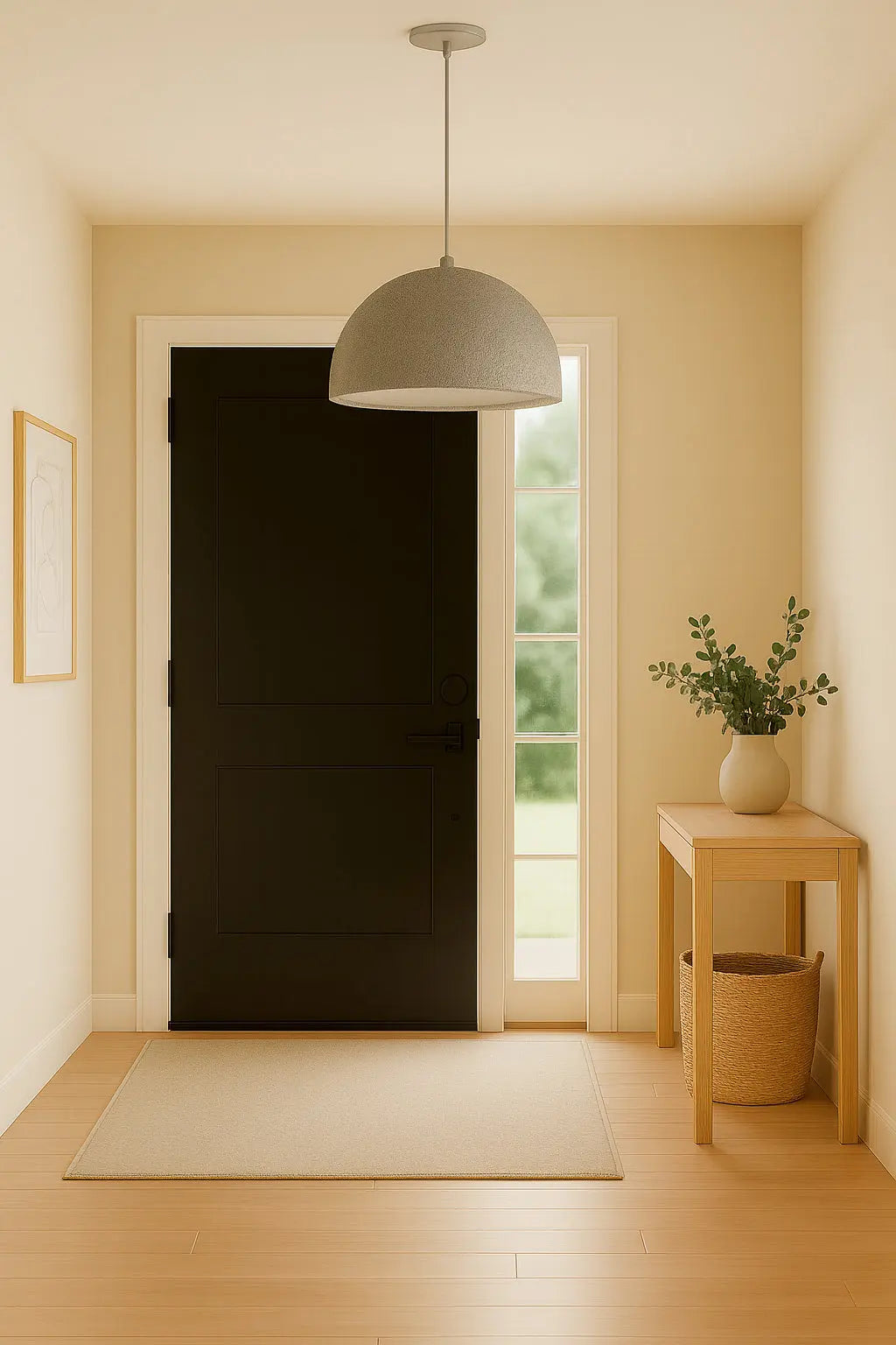 Dainolite 1 Light Pendant, Grey