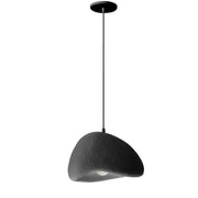 Dainolite 1 Light Pendant, Matte Black