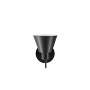 Dainolite 1 Light Wall Sconce in Matte Black