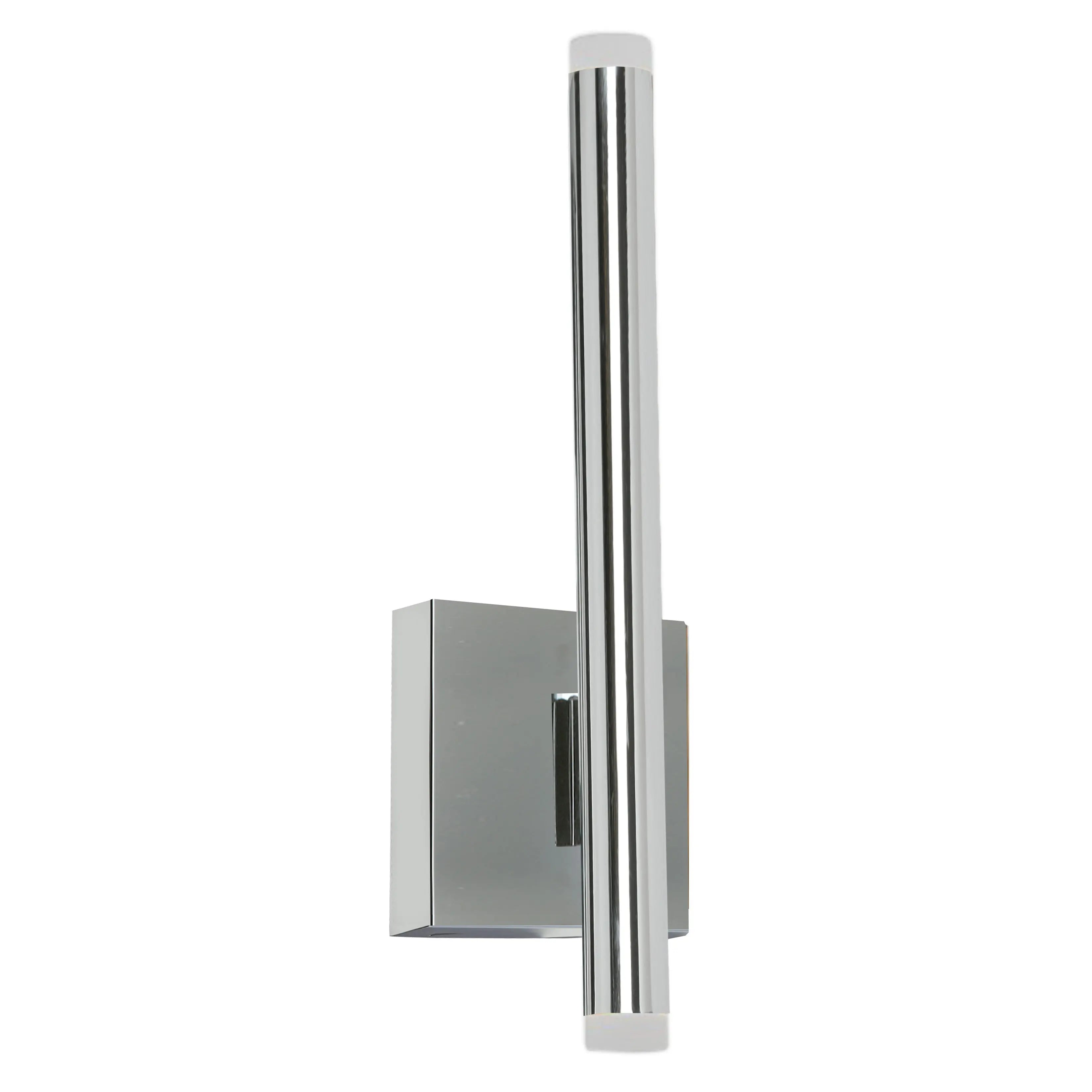 Dainolite 10W Wall Sconce, Polished Chrome with White Acrylic Diffuser