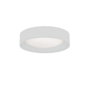 Dainolite 11" Light Flush Mount Fixture White Shade CFLD-1114-790