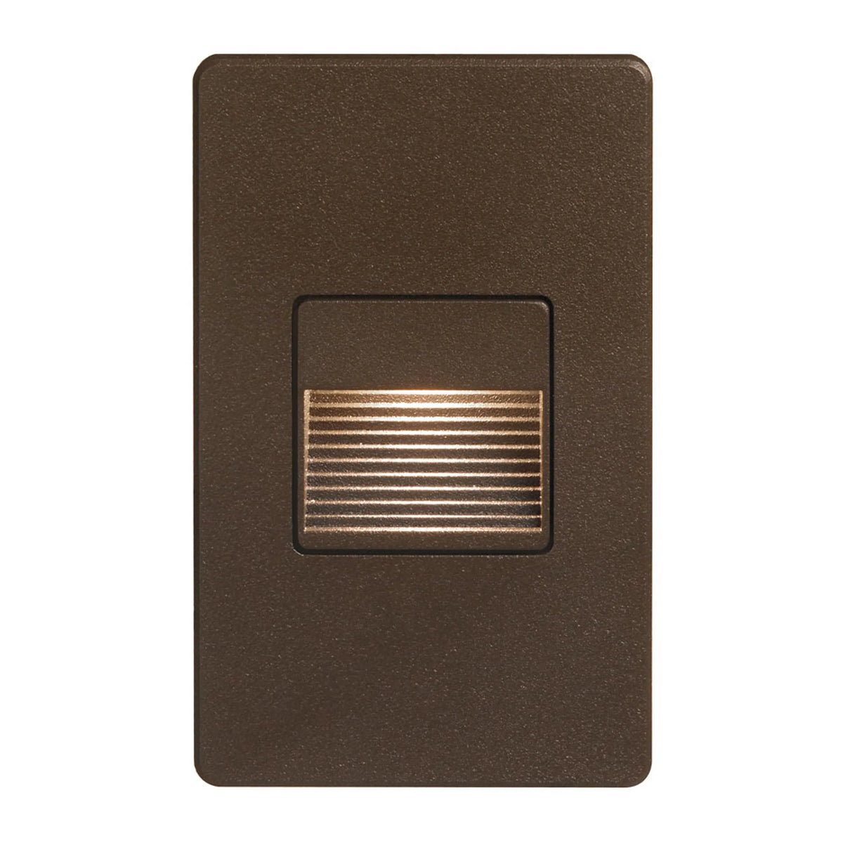 Dainolite 120VAC input, L125mmxW78mmxH37mm, 2700K, 3.3W IP65, Bronze Wall LED Light