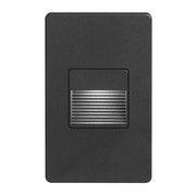 Dainolite 120VAC input, L125mmxW78mmxH37mm, 5CCT, 2W IP65, Black Wall LED Light