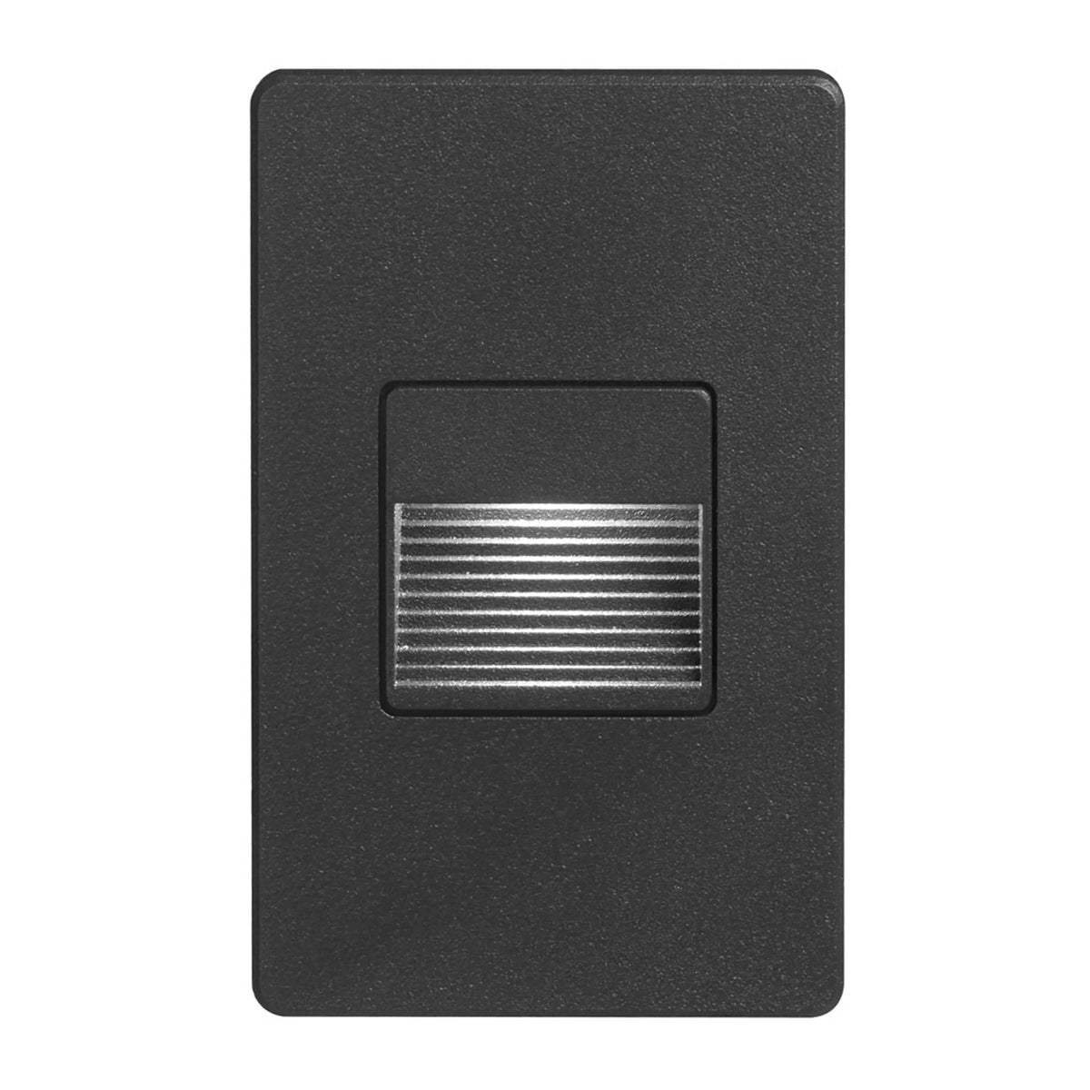 Dainolite 120VAC input, L125mmxW78mmxH37mm, 5CCT, 2W IP65, Black Wall LED Light
