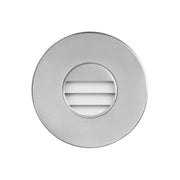 Dainolite 120VAC input, Ø88xH82mm, 2700K, 3.3W IP65, Brushed Aluminum Wall ED Light with Louver.