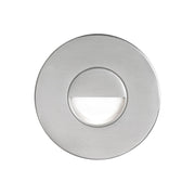 Dainolite 120VAC input, Ø88xH82mm, 2700K, 3.3W IP65, Brushed Aluminum Wall LED Light.