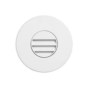 Dainolite 120VAC input, Ø88xH82mm, 2700K, 3.3W IP65, White Wall LED with Louver