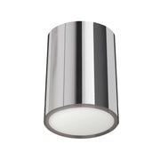 Dainolite 12W Flush Mount Polished Chrome with Frosted Acrylic Diffuser