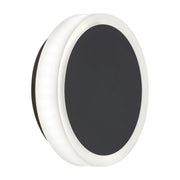 Dainolite 12W Matte Black Wall Sconce w/ Frosted Acrylic Diffuser
