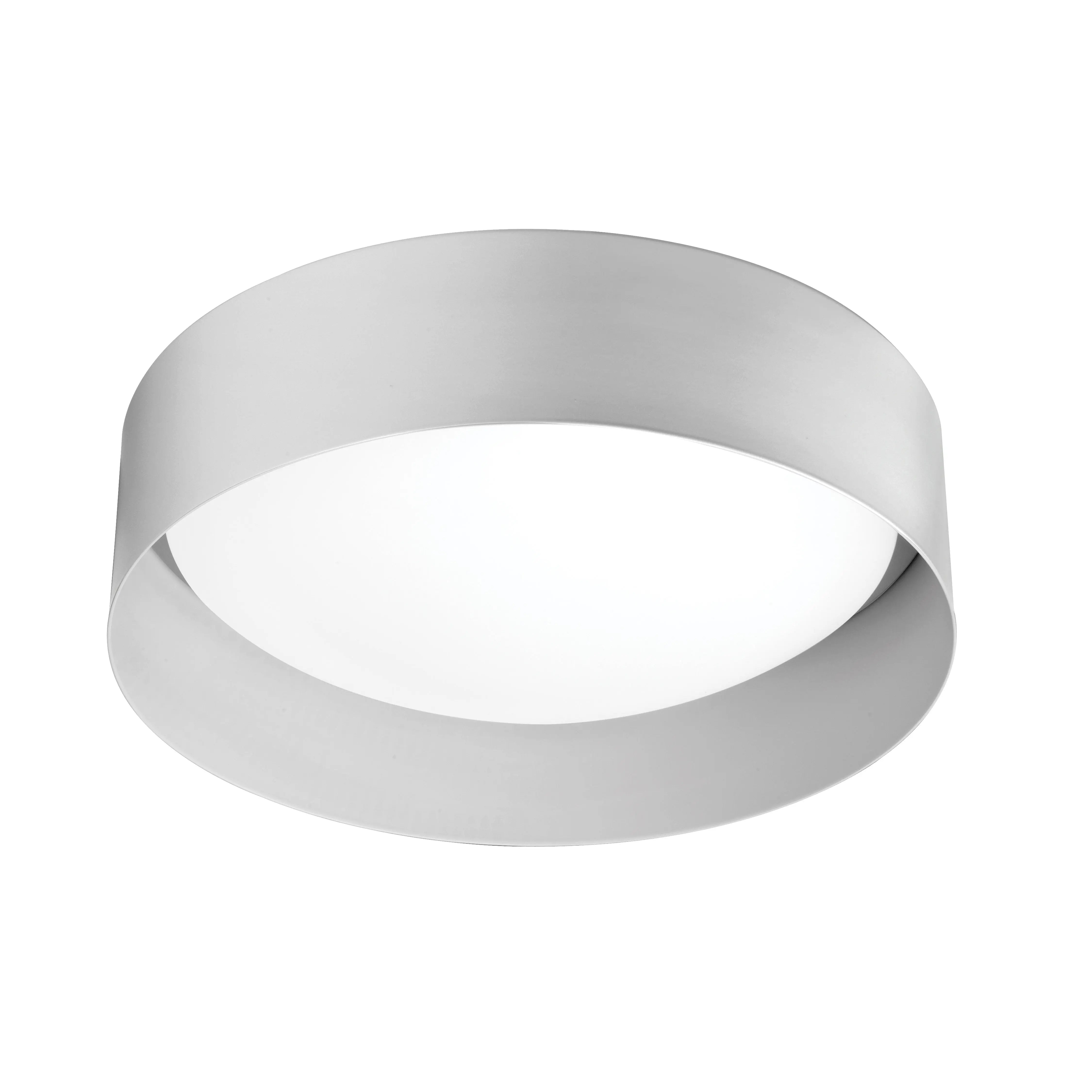 Dainolite 14W Flush Mount Matte White Metal Shade